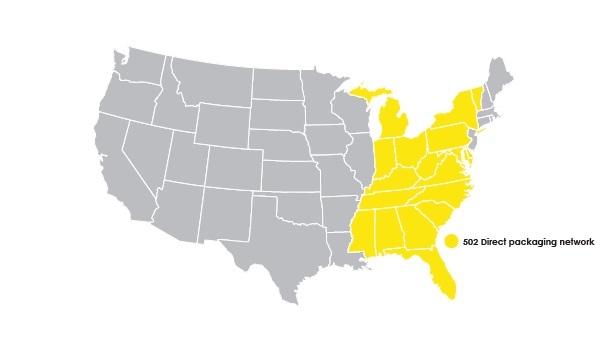 USDA 502 Direct map